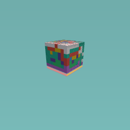 The colourful cube...
