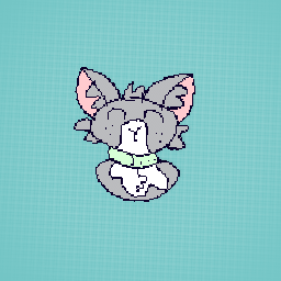 Pixel art cat