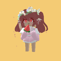 Cute Straw berry girl