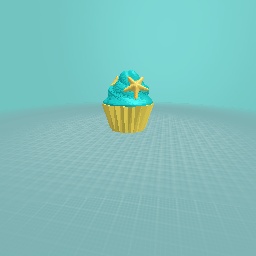 Sea side cupcake