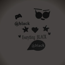 Everything black