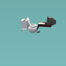 its a toilet!