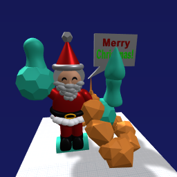 weird santa