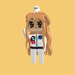Among us as Makers girl