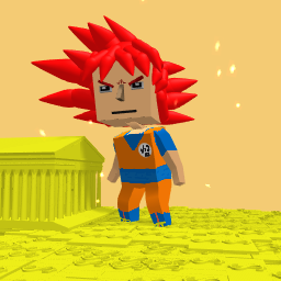 Goku super saiyan god