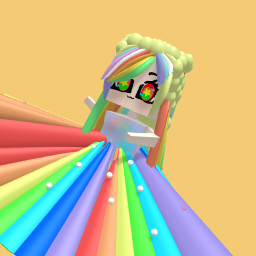 Rainbow girl