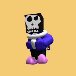 Sans the realistic skeleton