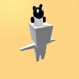 It’s supposed to be a panda but it looks nothing like a panda