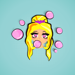 Bubble gum girl!