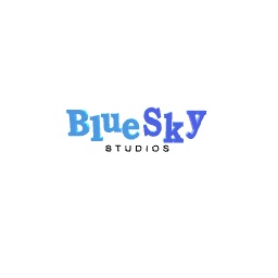 Blue Sly Studios Logo (White Background)