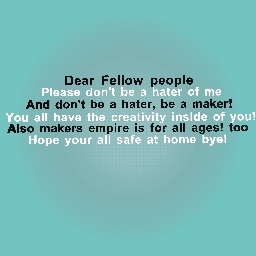 Dear people