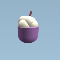 Vinilla icecream cup