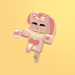 My own peachy milk merch!