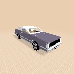 Classic coupe car - Cadillac Eldorado Fleetwood 1968