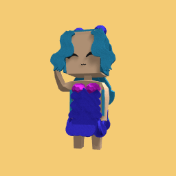 my first avatar ever ever my first drees and hear by my self