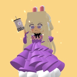 Boba tea girl