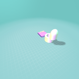 Toilet with carpet