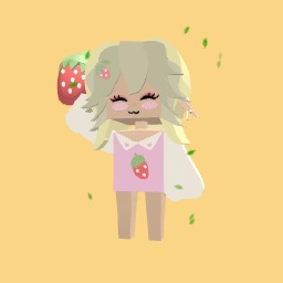 Cute strawberry girl 2.0