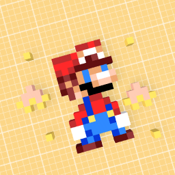 Pixel Super Mario