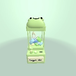 Froggie clawing machine