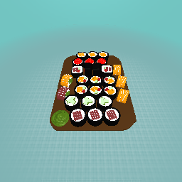 My sushi rolls