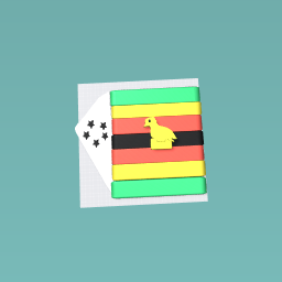 natinal flag of Zimbabwe