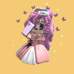 A pink girl