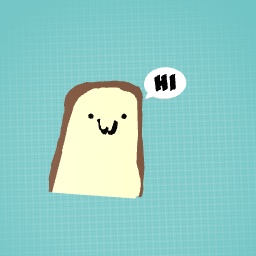 Goofy ahh looking slice of bread