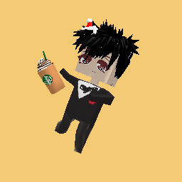 Boy went to starbucks