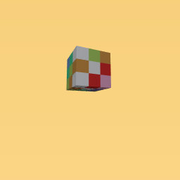Rainbow rubix cube?