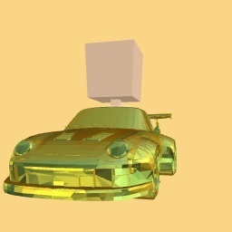 gold porche