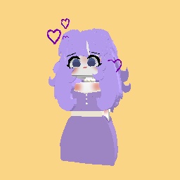 purple girl