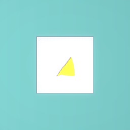 Yellow triangle