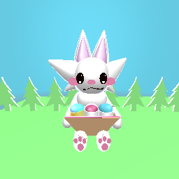 A easter bunny