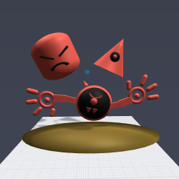 Just shapes and beats pose