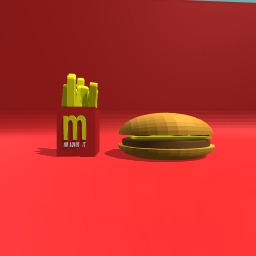 Cheeseburger and Fries