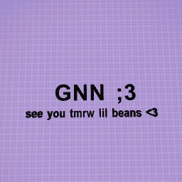 good night!! ;3