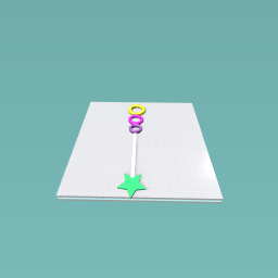 modelling a bubble blower stick