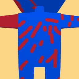 Corupt blue red skin