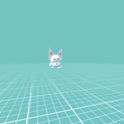 Arctic fox figurine