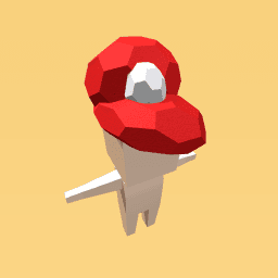 Low Poly Mario Hat