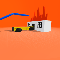 A robot with a firey heart!