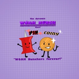 THE DYNAMIC WOAH BUNCH DUO! Coiny and Pin BFDI
