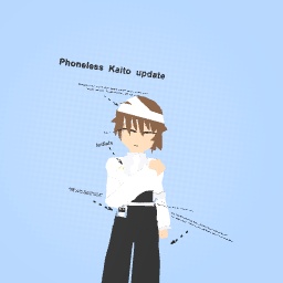 Phoneless kaito drawing (plus some new stuff in his design :3)