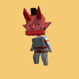 Red raptor orc warrior v1