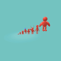Red guy evolution