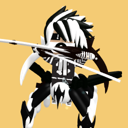 spider and boy whith black and white