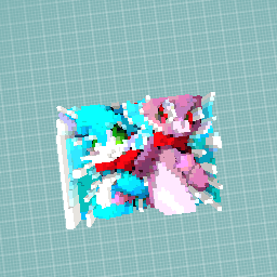 Bonnie and toy bonnie