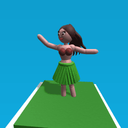 Hawiian Hoola Dancer