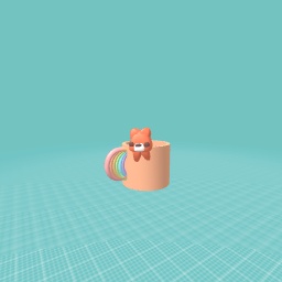 Cute cat in mug :3